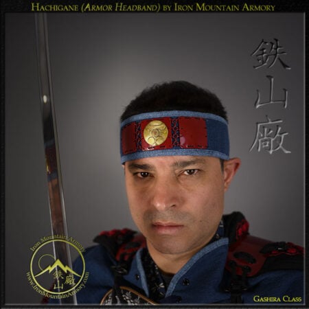 Hachigane (Armor Headband) by Iron Mountain Armory