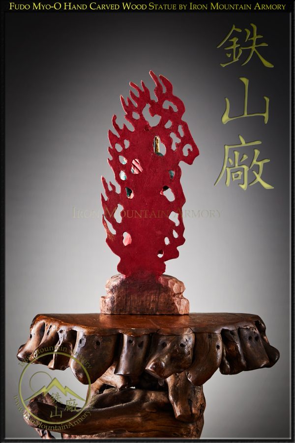 Fudo Myo-o Wooden Maedate / Statue <em>(Limited Edition)</em> - Image 5