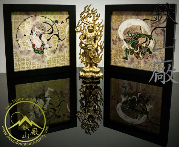 Fudo Myo-o Brass Statue – Hand Cast