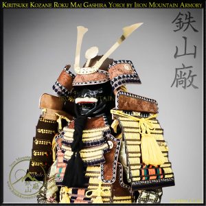 Kiritsuke Kozane Roku-Mai<br> Gashira Samurai Armor