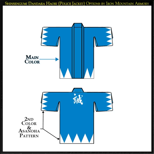 Shinsengumi Dandara Haori<br> (Shogunate Police Jacket) - Image 7