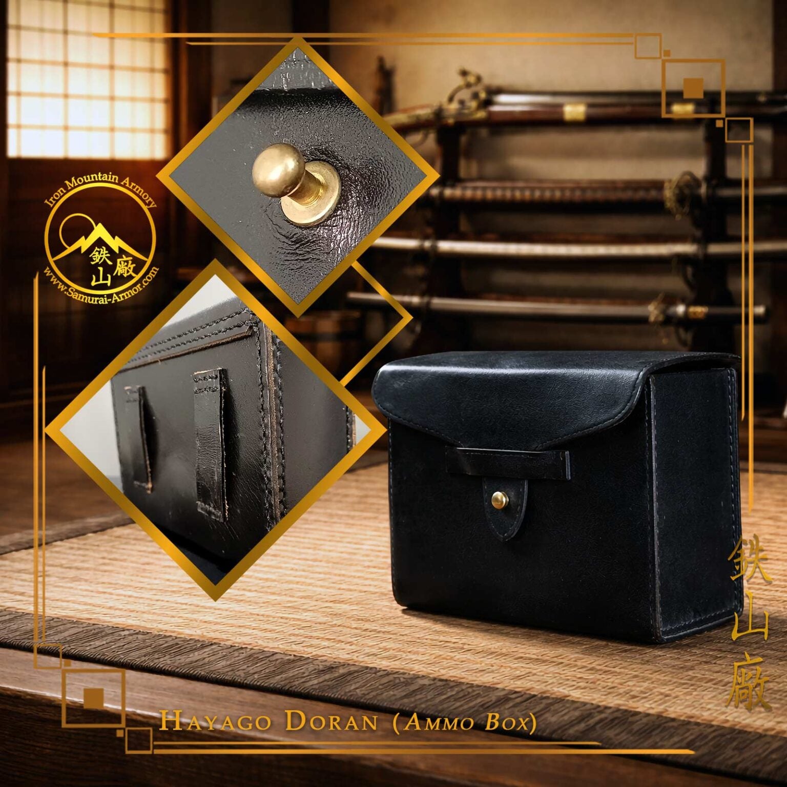 Hayago Doran (Douran) - Samurai Teppo Ammo / Cartrage Box