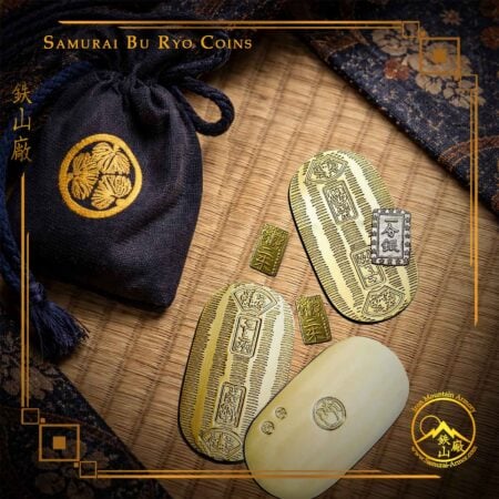 Reproduction Kobanza 小判 and Ichibu gin 一分判 by Iron Mountain Armory