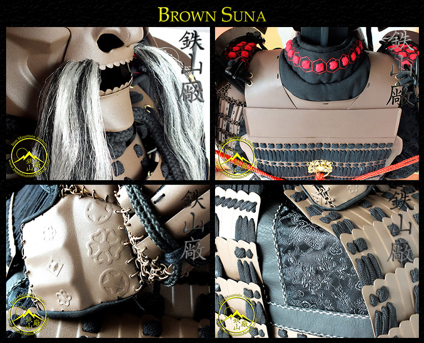 Brown Suna Color & Finish for Samurai Armor