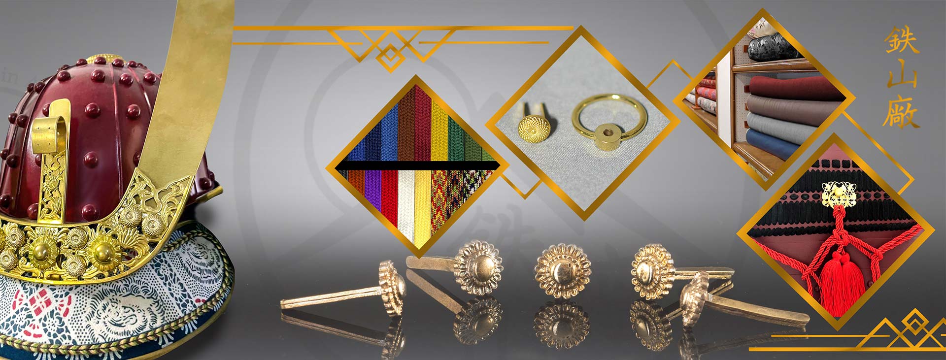 Samurai Armor Parts, Fittings, DIY Build Your Own Samurai Kit