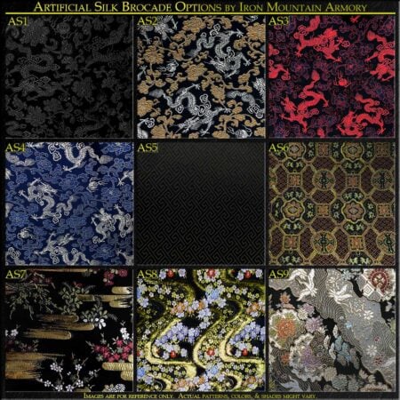 Silk Brocades for Armor / Clothing