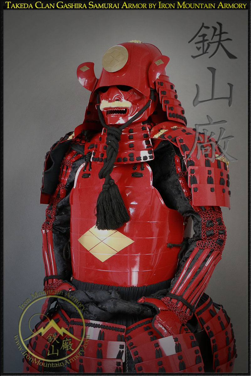 SALE - Takeda Clan Gashira Samurai Armor - Image 5