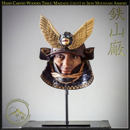 Wooden Tengu Maedate (Limited Edition)