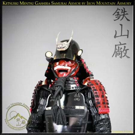 Ketsueki Mentsu Gashira Samurai Armor
