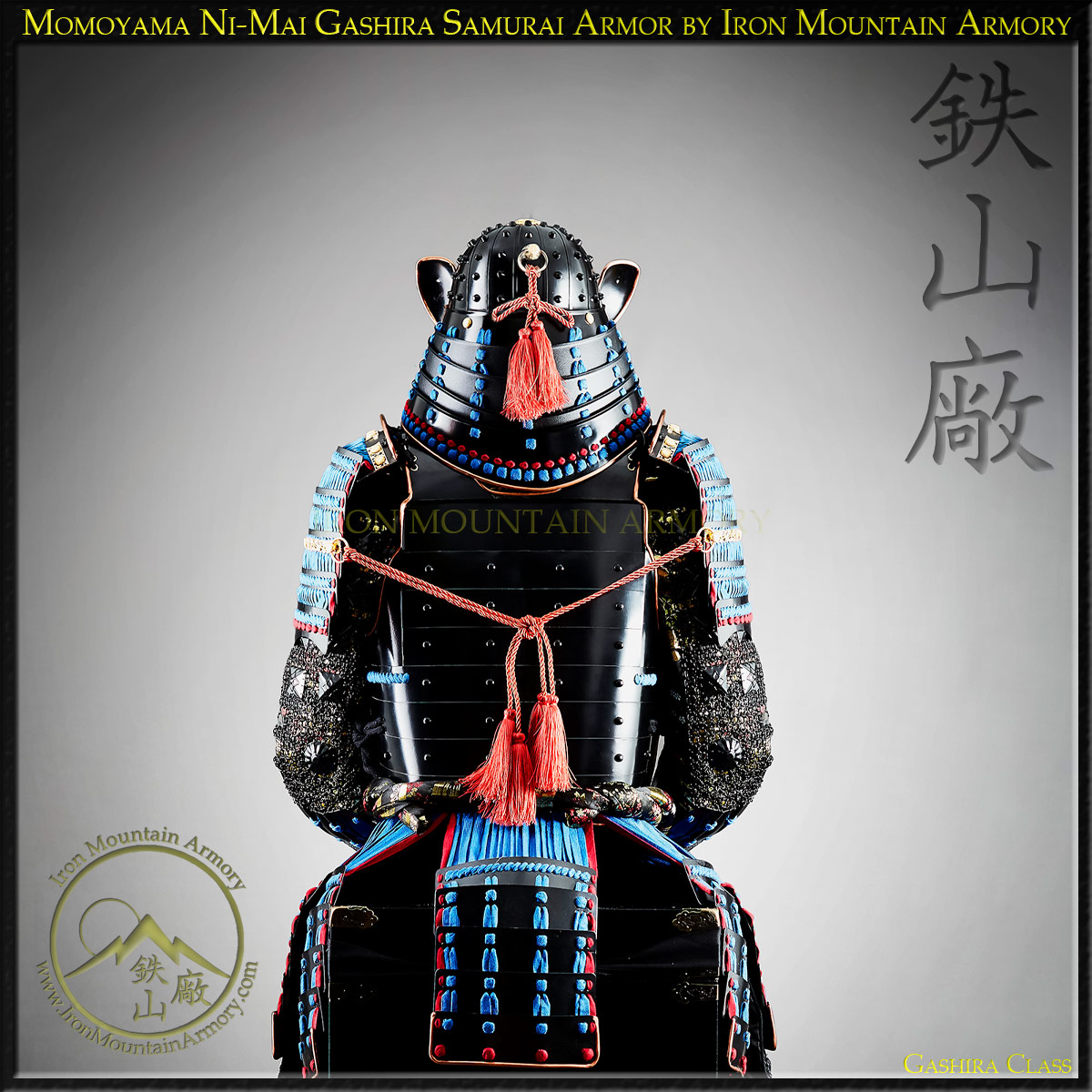 Momoyama Ni-Mai Gashira Samurai Armor - Image 8