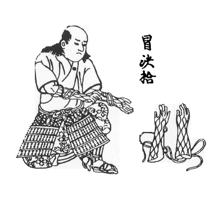 Cotton Yugake (Traditional Samurai Gloves) - Image 3