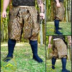 Traditional Tattsuke-Bakama (Samurai Pants)