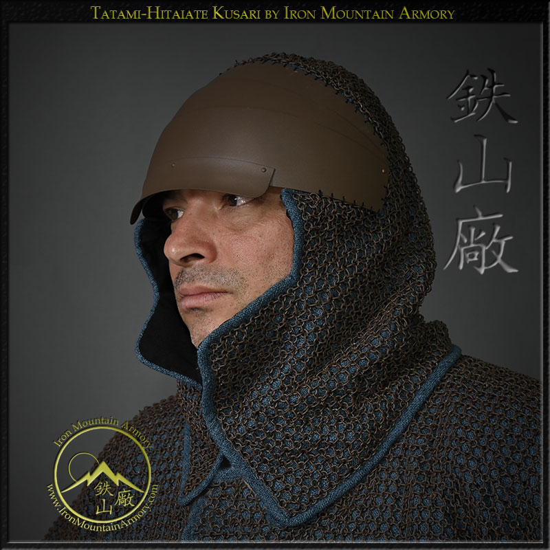 Tatami Hitaiate Kusari (Chain Mail Forehead Protector) - Image 2
