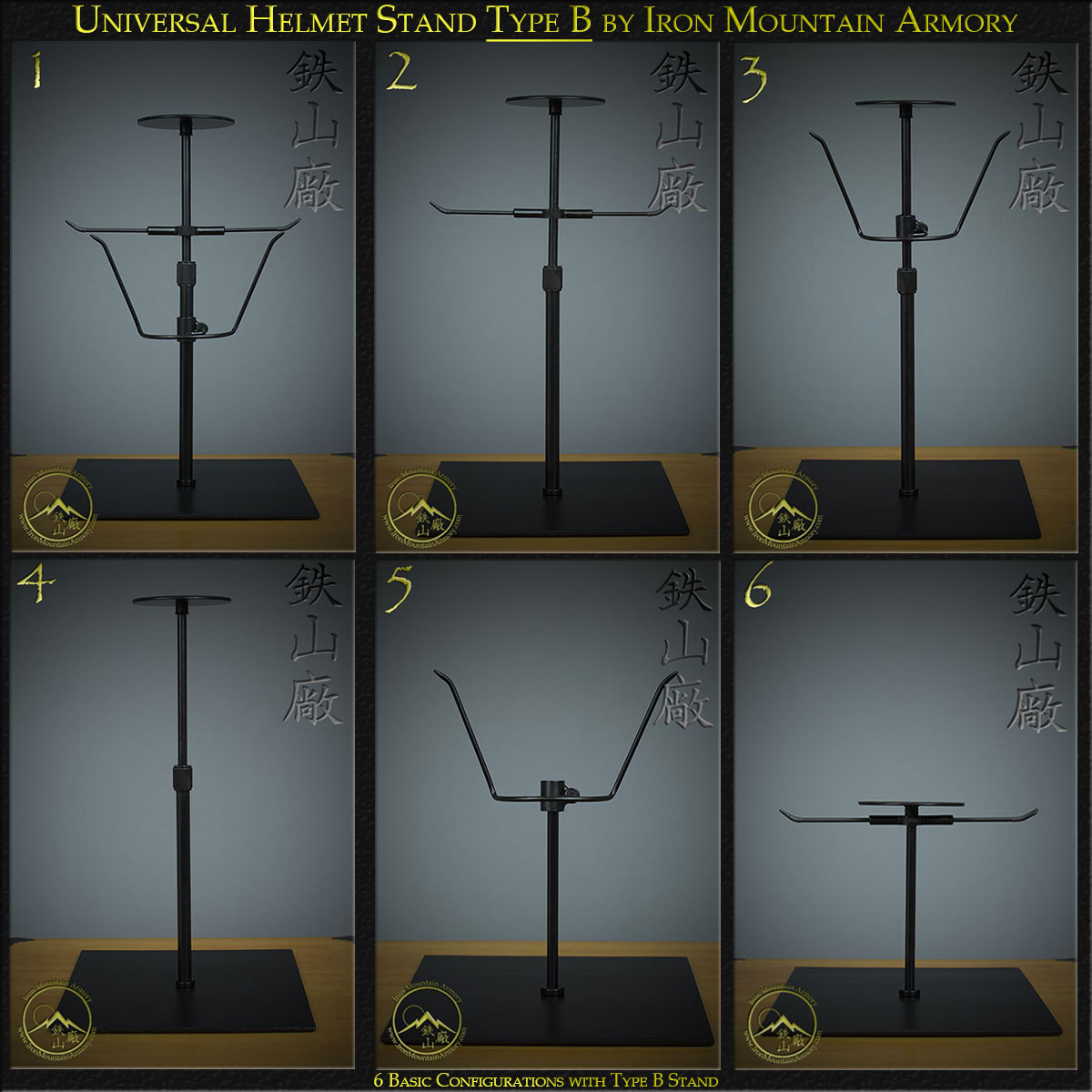 Universal Helmet Stand (Gallery Stand) - Image 3