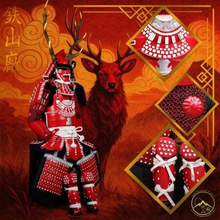 Sanada Maru Daimyo Class Samurai Armor Set by Iron Mountain Armory
