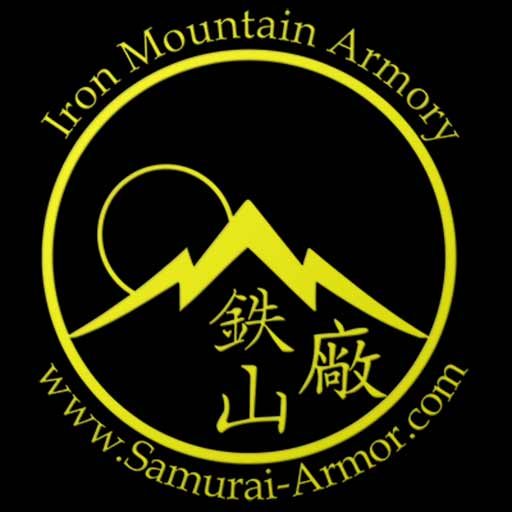 Samurai Armor Logo Gold Black